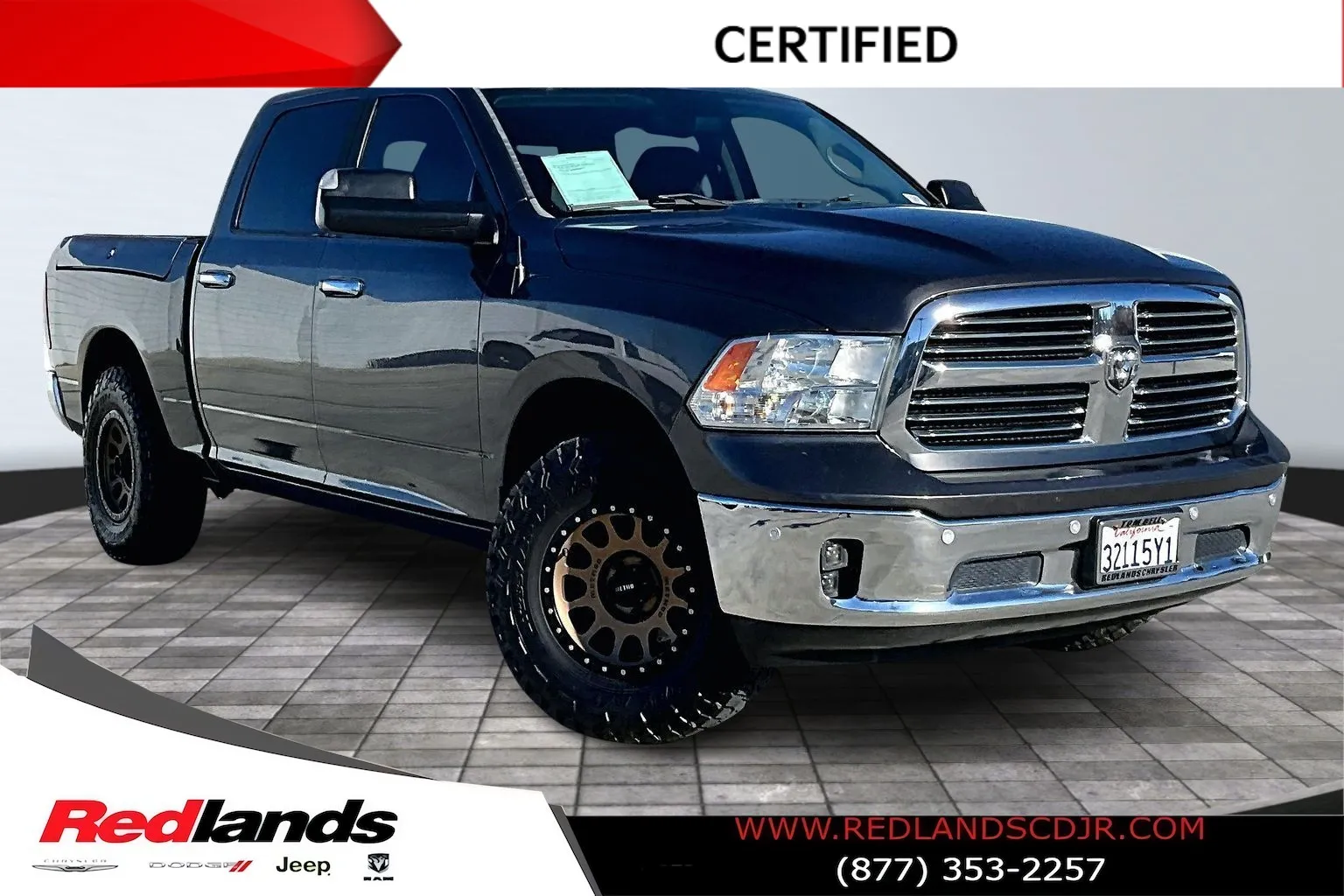 Used 2016 RAM Ram 1500 Pickup Big Horn with VIN 1C6RR6LM4GS194777 for sale in Redlands, CA