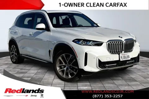 White 2025 BMW X5 sDrive40i for sale in Redlands, CA