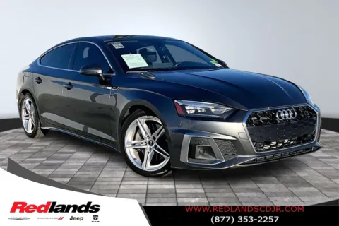 Gray 2022 Audi A5 Sportback Premium for sale in Redlands, CA