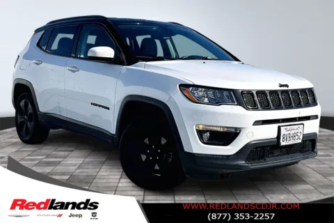 White 2021 Jeep Compass Altitude for sale in Redlands, CA