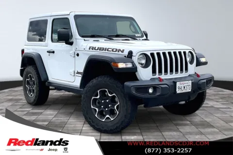 White 2023 Jeep Wrangler Rubicon for sale in Redlands, CA