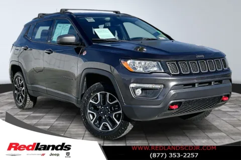 Gray 2019 Jeep Compass Trailhawk for sale in Redlands, CA