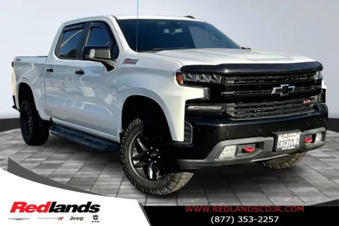 White 2019 Chevrolet Silverado 1500 LT Trail Boss for sale in Redlands, CA