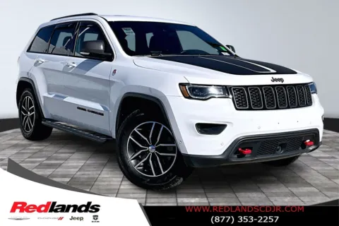 White 2018 Jeep Grand Cherokee Trailhawk for sale in Redlands, CA