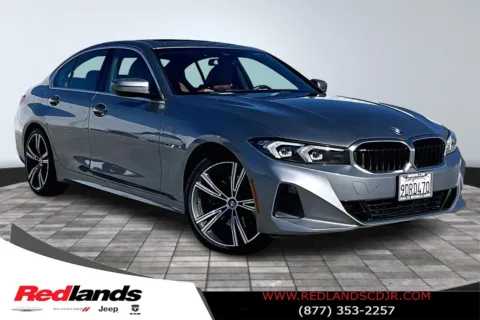 Gray 2023 BMW 3 Series 330e iPerformance for sale in Redlands, CA