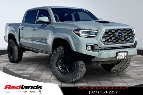 Gray 2023 Toyota Tacoma TRD Sport, Lifted with Custom Rims & Tires for sale in Redlands, CA