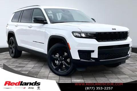 White 2025 Jeep Grand Cherokee L Altitude X for sale in Redlands, CA