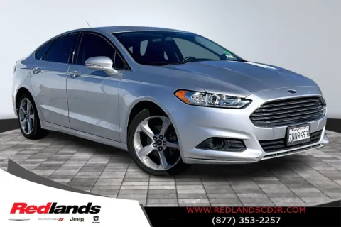 Silver 2016 Ford Fusion SE for sale in Redlands, CA