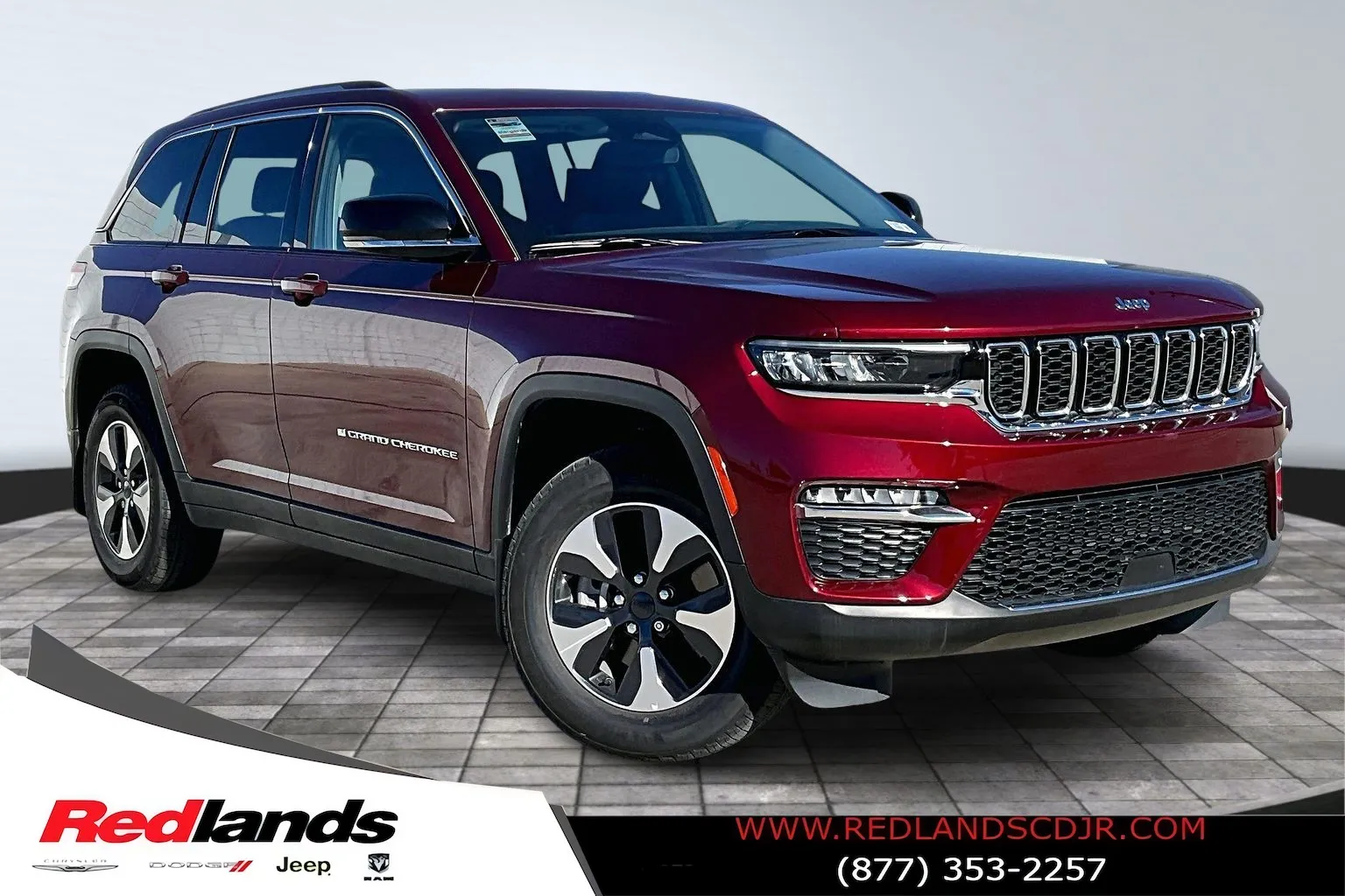 Red 2023 Jeep Grand Cherokee 4xe for sale in Redlands, CA