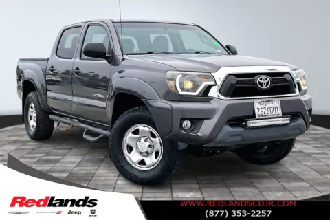 Gray 2015 Toyota Tacoma PreRunner for sale in Redlands, CA