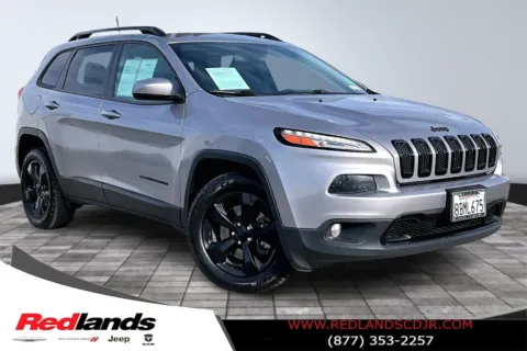 Silver 2018 Jeep Cherokee Latitude for sale in Redlands, CA