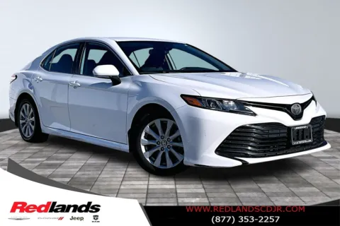 White 2020 Toyota Camry LE for sale in Redlands, CA