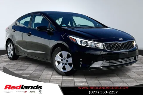Black 2017 Kia Forte LX for sale in Redlands, CA