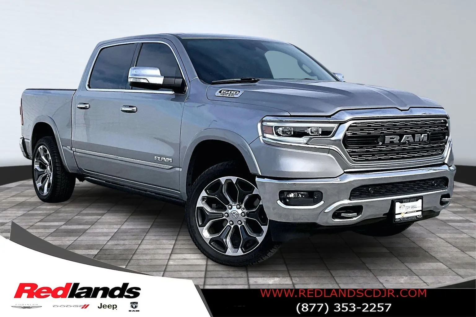Silver 2019 Ram 1500 Limited for sale in Redlands, CA