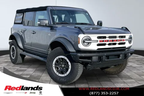 Gray 2022 Ford Bronco Outer Banks for sale in Redlands, CA