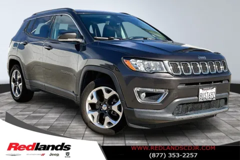 Gray 2019 Jeep Compass Limited for sale in Redlands, CA