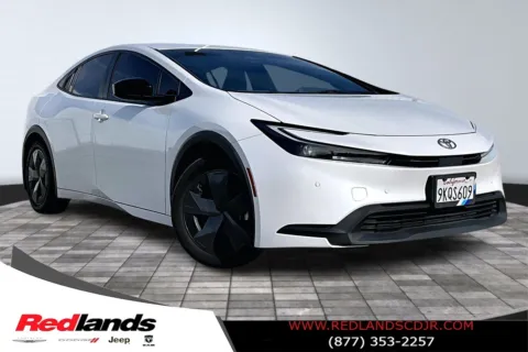 White 2024 Toyota Prius LE for sale in Redlands, CA