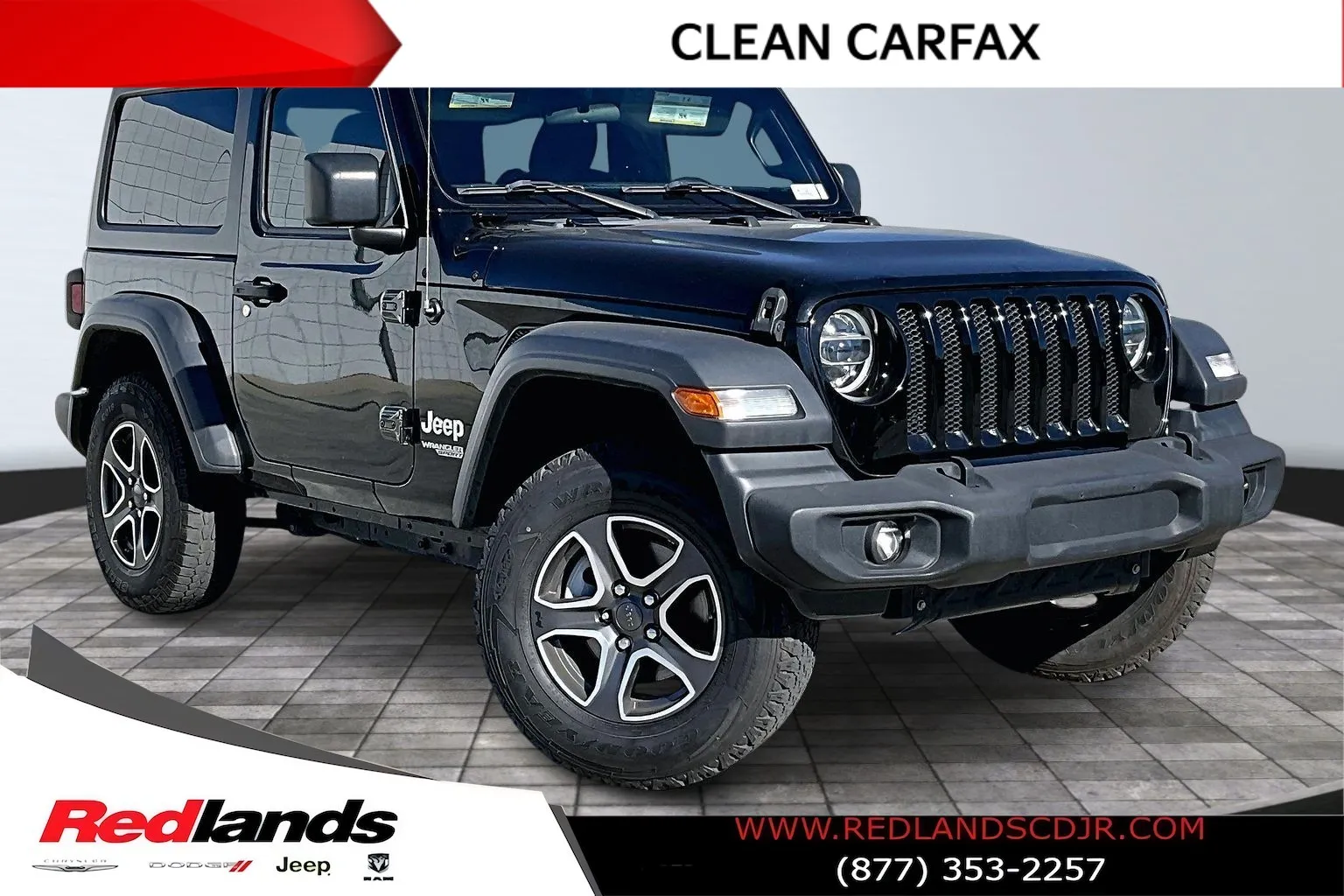 2020 Jeep Wrangler Sport S for sale in Redlands, CA