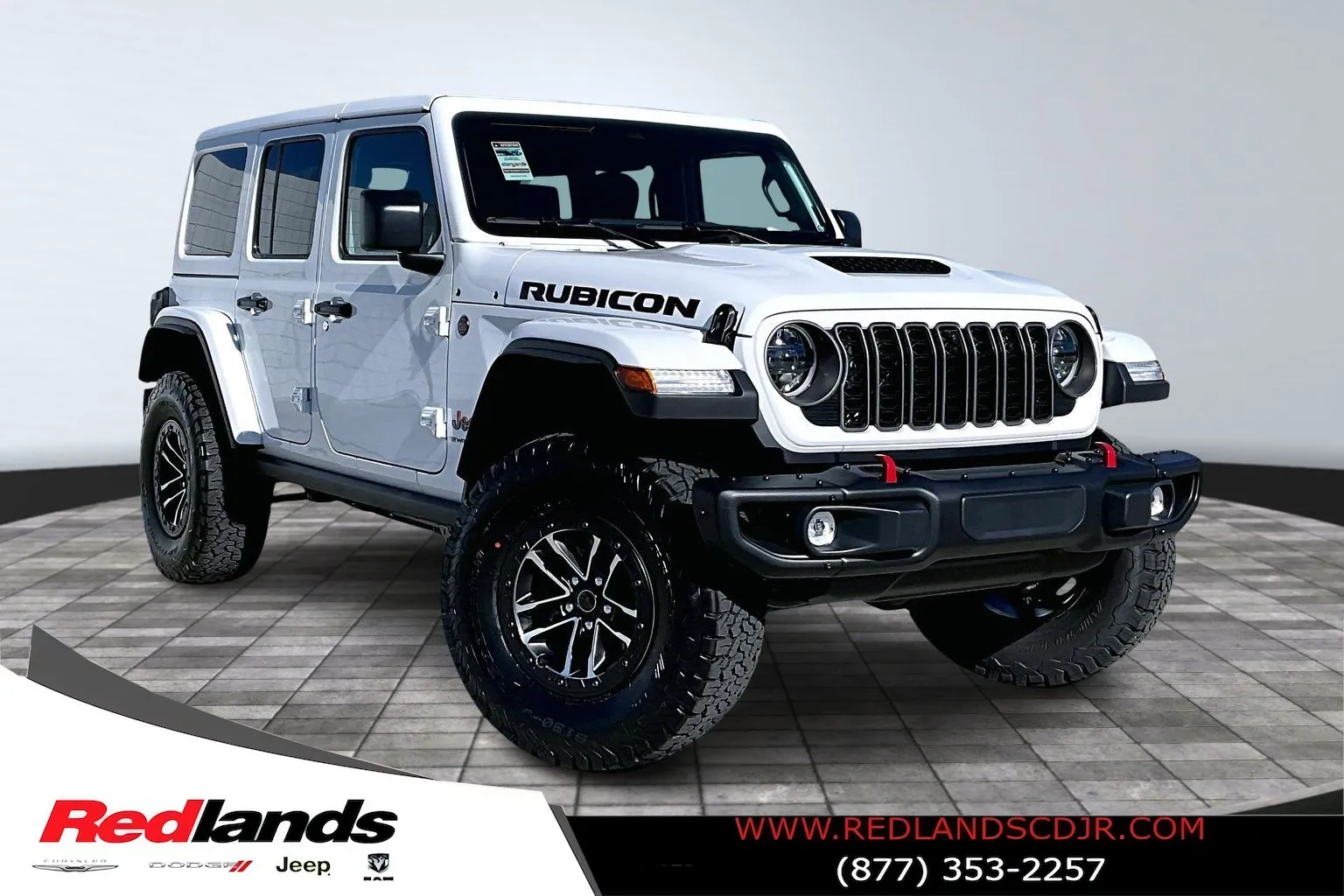 White 2026 Jeep Wrangler Rubicon X for sale in Redlands, CA