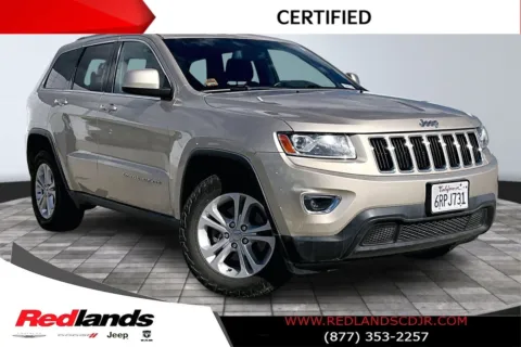 Beige 2014 Jeep Grand Cherokee Laredo for sale in Redlands, CA