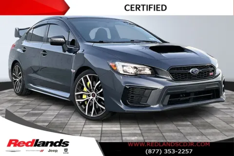 Gray 2021 Subaru WRX STi for sale in Redlands, CA