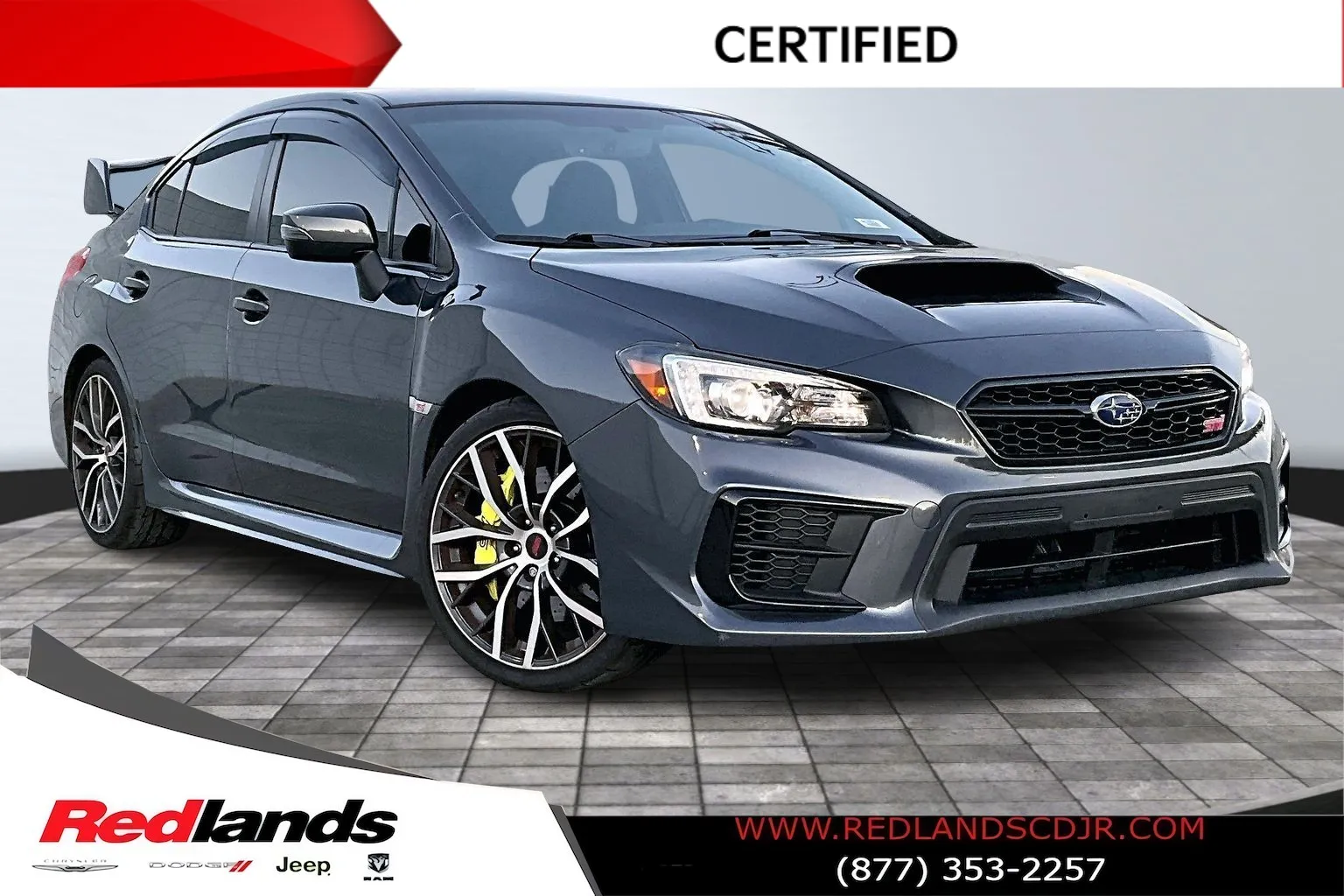 Gray 2021 Subaru WRX STi for sale in Redlands, CA