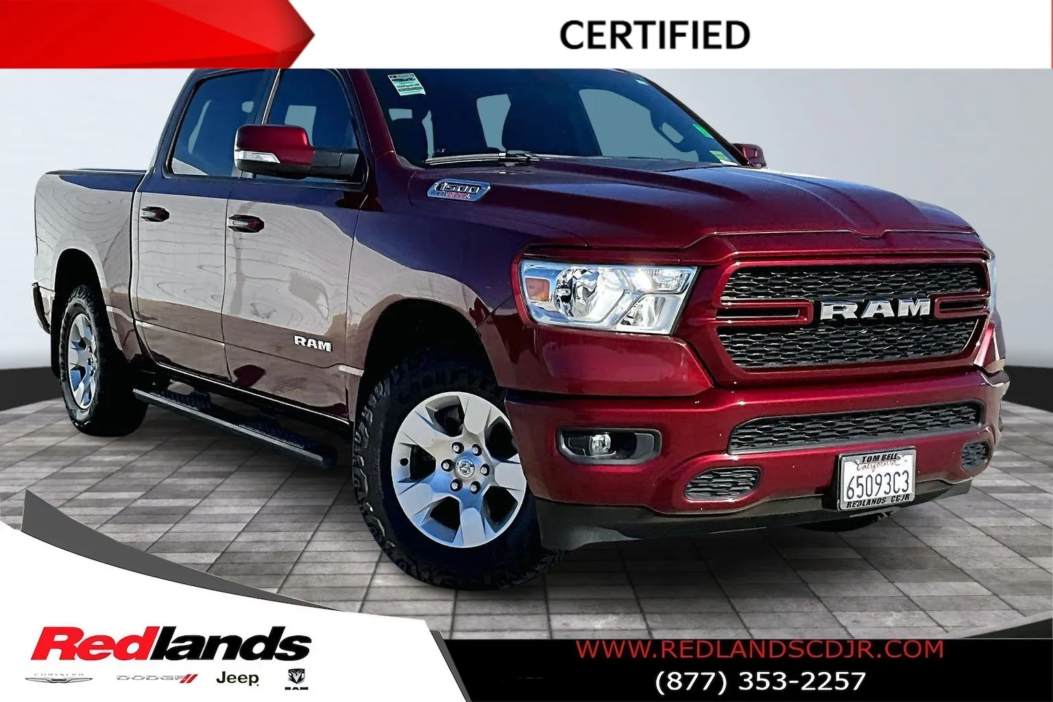 Red 2020 Ram 1500 Big Horn/Lone Star for sale in Redlands, CA