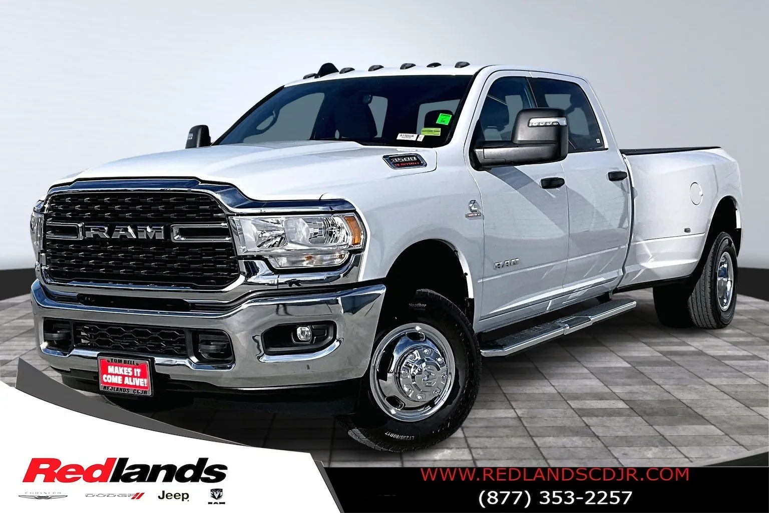 White 2024 Ram 3500 Big Horn for sale in Redlands, CA