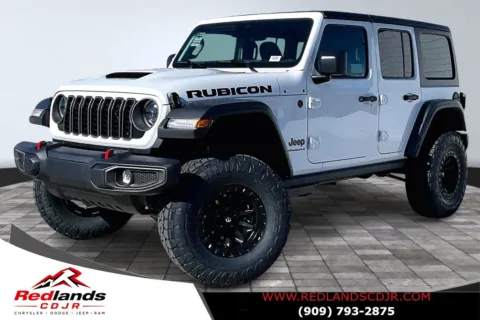 White 2026 Jeep Wrangler Rubicon for sale in Redlands, CA