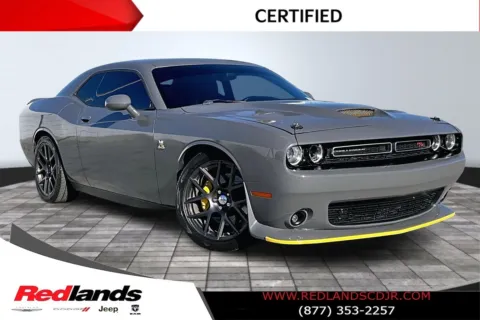 Gray 2016 Dodge Challenger R/T Scat Pack for sale in Redlands, CA