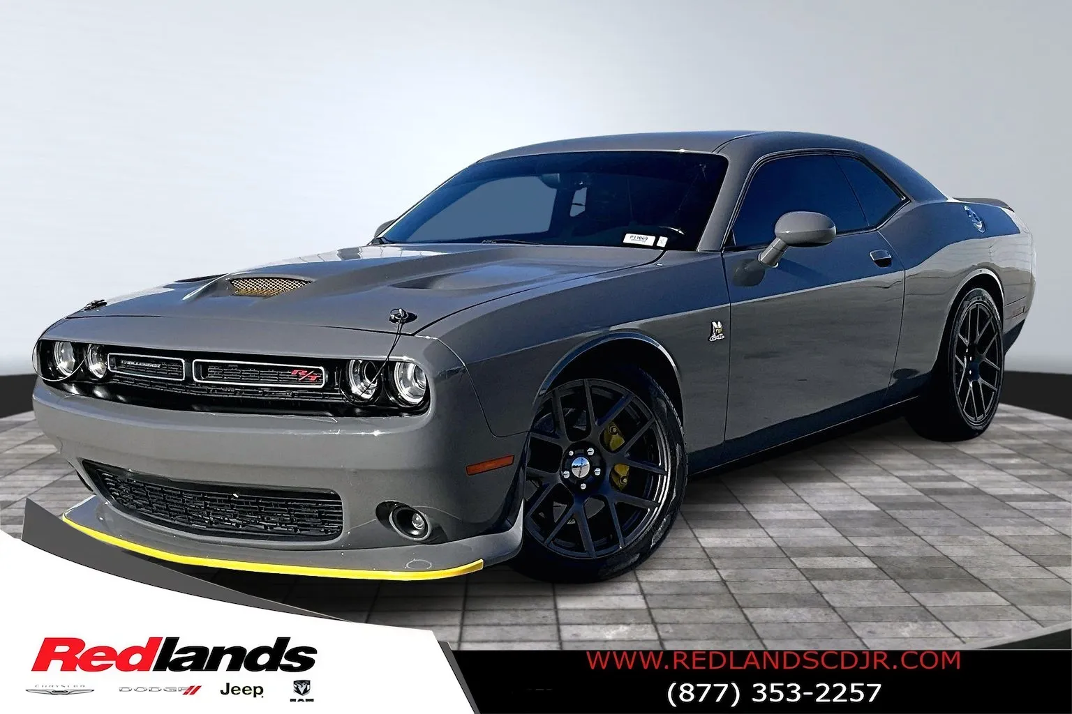 Gray 2016 Dodge Challenger R/T Scat Pack for sale in Redlands, CA