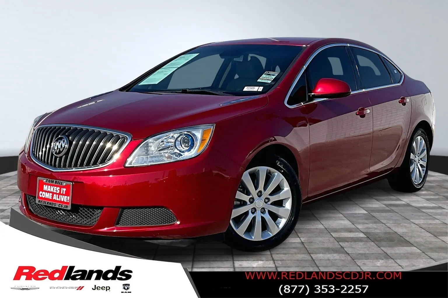 Red 2016 Buick Verano for sale in Redlands, CA