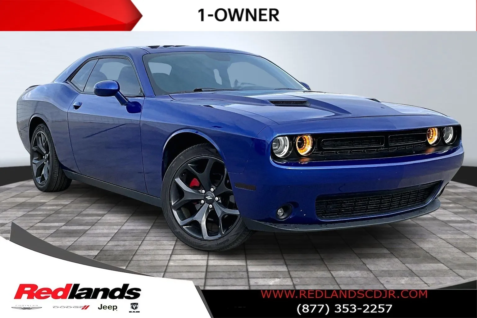 Blue 2020 Dodge Challenger SXT for sale in Redlands, CA