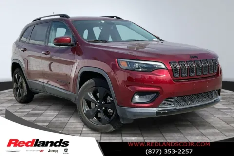 Red 2019 Jeep Cherokee Altitude for sale in Redlands, CA
