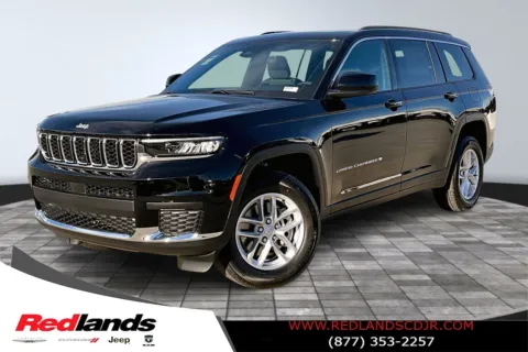 Black 2026 Jeep Grand Cherokee L Laredo for sale in Redlands, CA