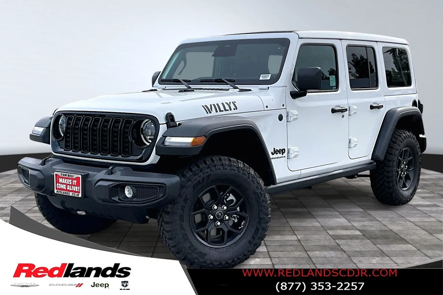 White 2026 Jeep Wrangler Willys for sale in Redlands, CA