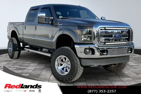 Gray 2012 Ford F-250SD Lariat for sale in Redlands, CA
