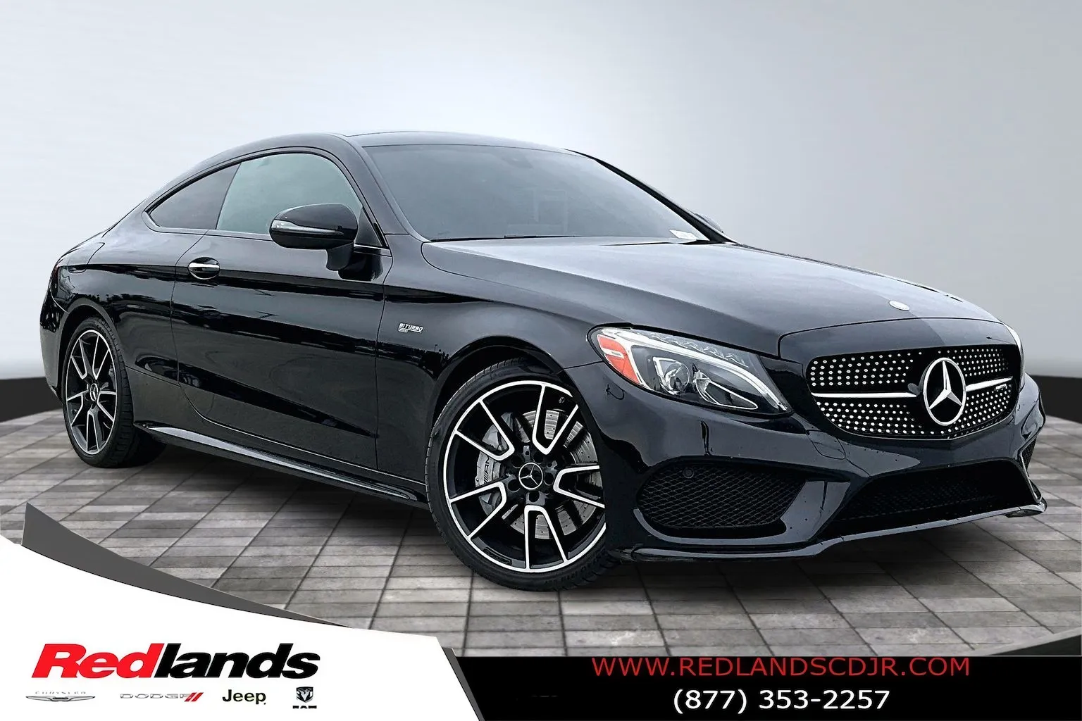 Black 2017 Mercedes-Benz C-Class C 43 AMG for sale in Redlands, CA