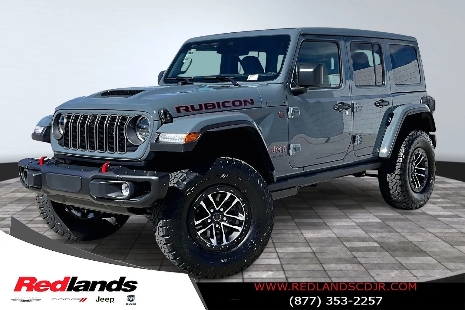 Gray 2026 Jeep Wrangler Rubicon X for sale in Redlands, CA