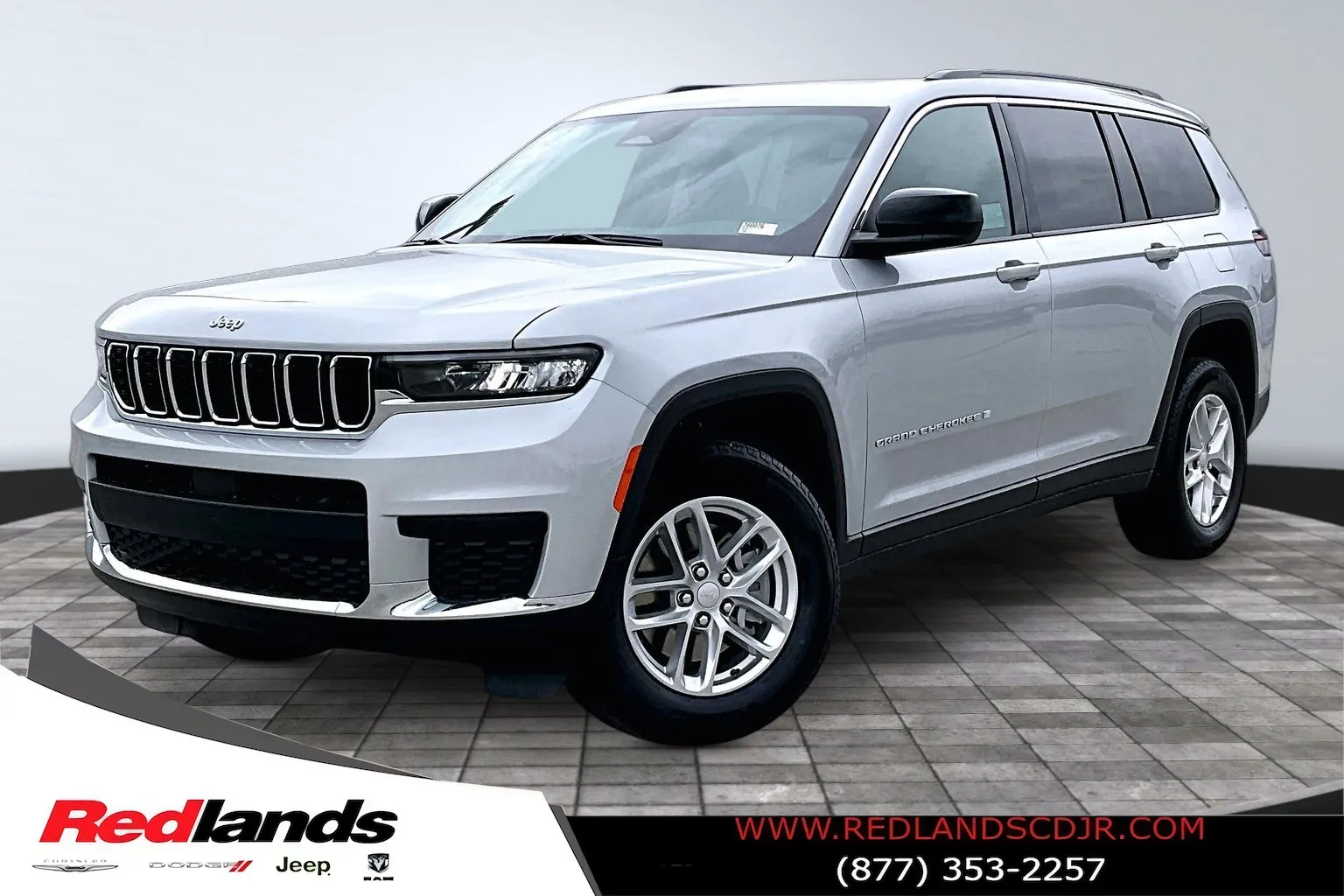 Silver 2026 Jeep Grand Cherokee L Laredo for sale in Redlands, CA