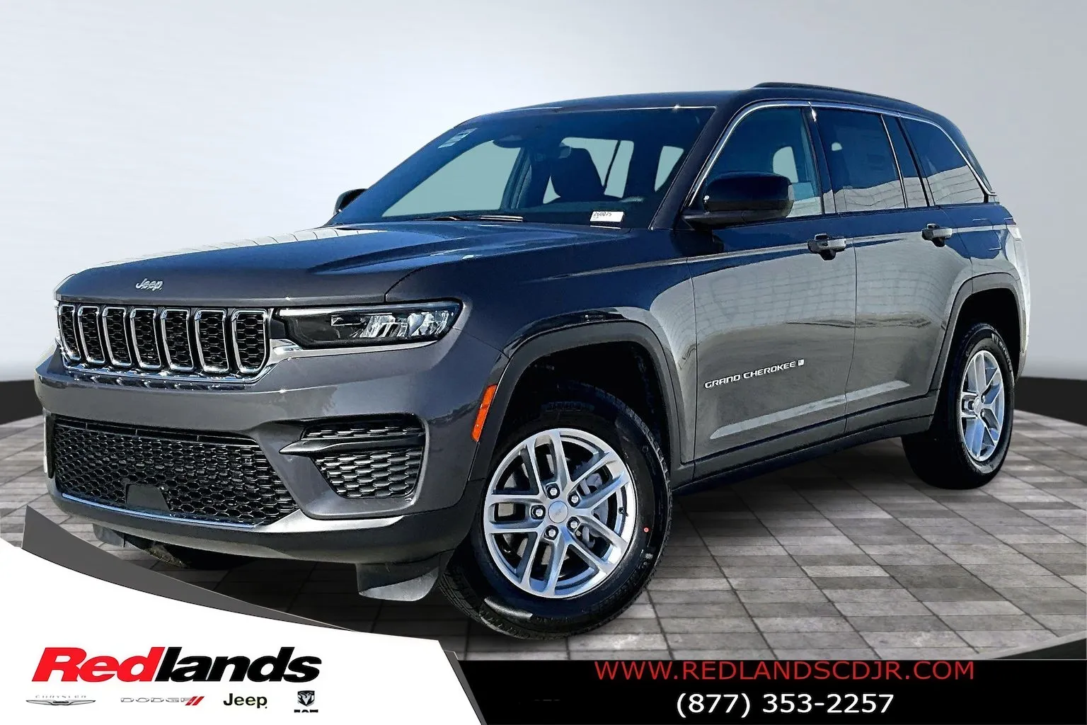 Gray 2026 Jeep Grand Cherokee Laredo for sale in Redlands, CA