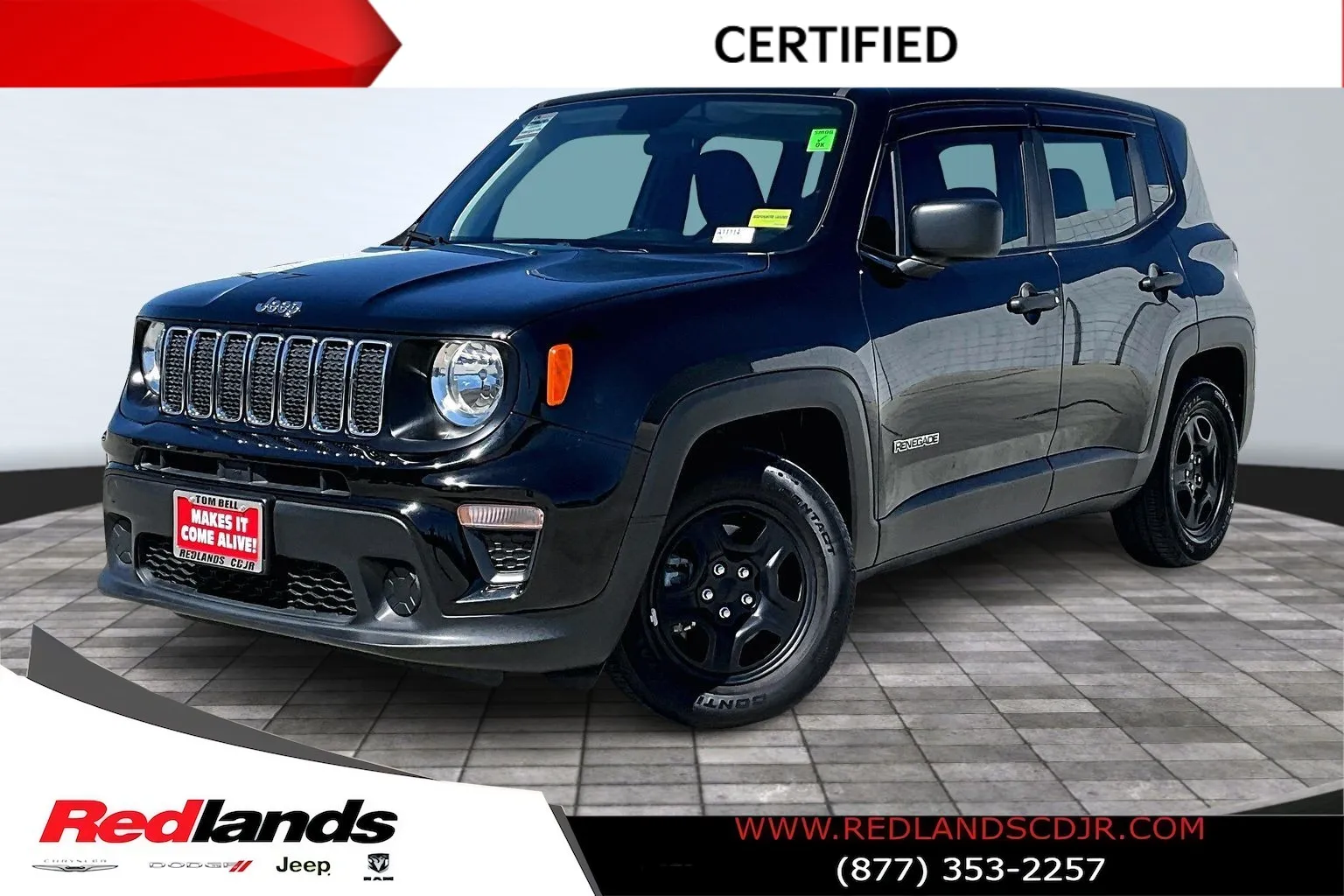 Black 2020 Jeep Renegade Sport for sale in Redlands, CA