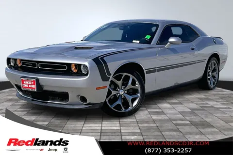 Silver 2016 Dodge Challenger SXT for sale in Redlands, CA