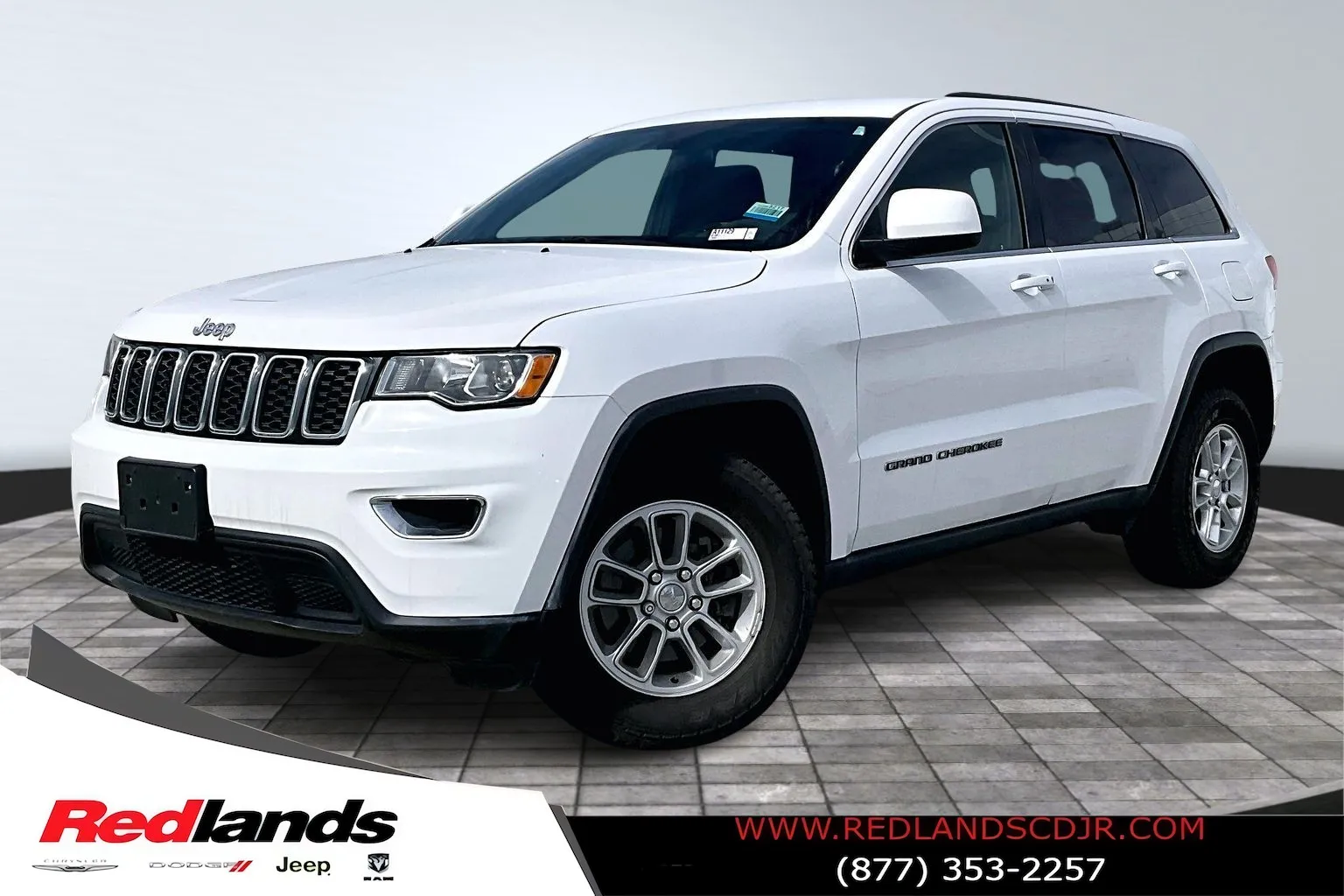 White 2018 Jeep Grand Cherokee Laredo for sale in Redlands, CA
