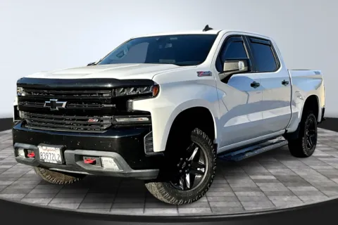 White 2019 Chevrolet Silverado 1500 LT Trail Boss for sale in Redlands, CA