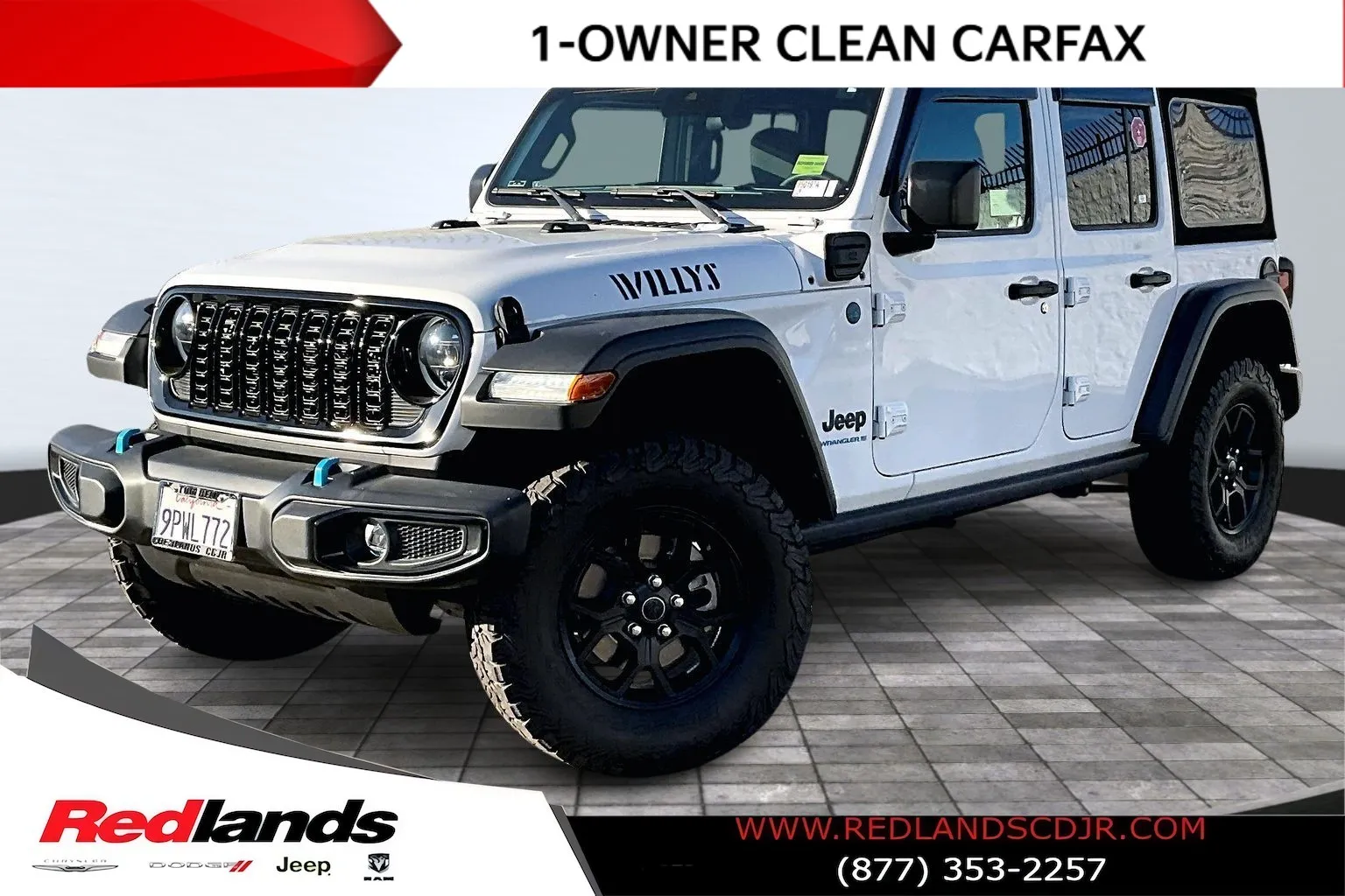 2024 Jeep Wrangler Willys 4xe for sale in Redlands, CA