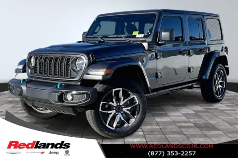Gray 2024 Jeep Wrangler Sport S 4xe for sale in Redlands, CA