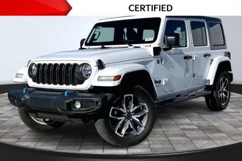 White 2024 Jeep Wrangler Sport S 4xe for sale in Redlands, CA