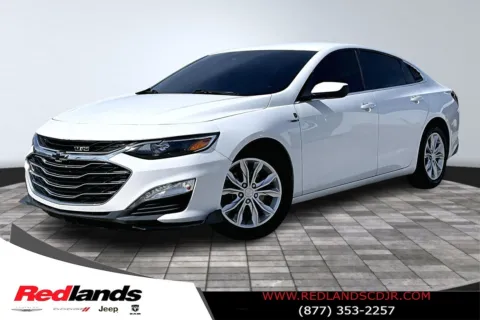 White 2019 Chevrolet Malibu LT for sale in Redlands, CA