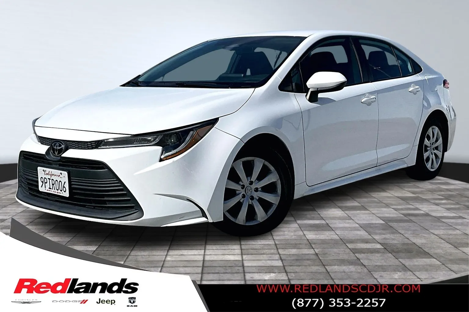 White 2023 Toyota Corolla LE for sale in Redlands, CA